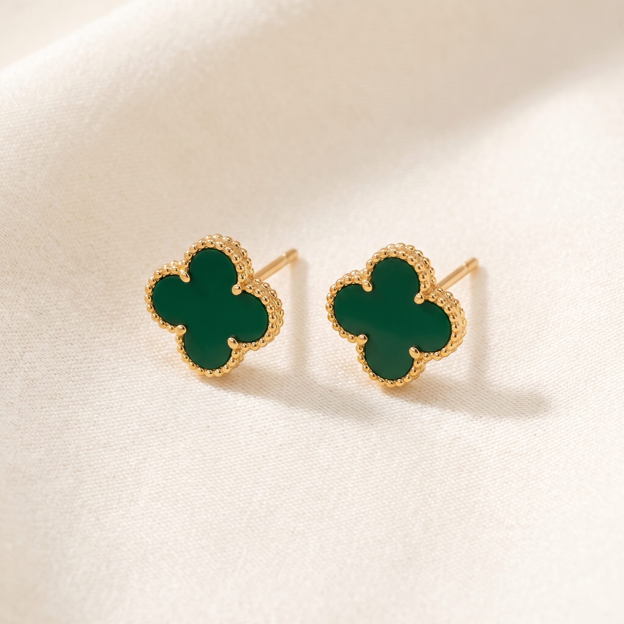 TRIANON Clover Studs — His & Hers Jewellery