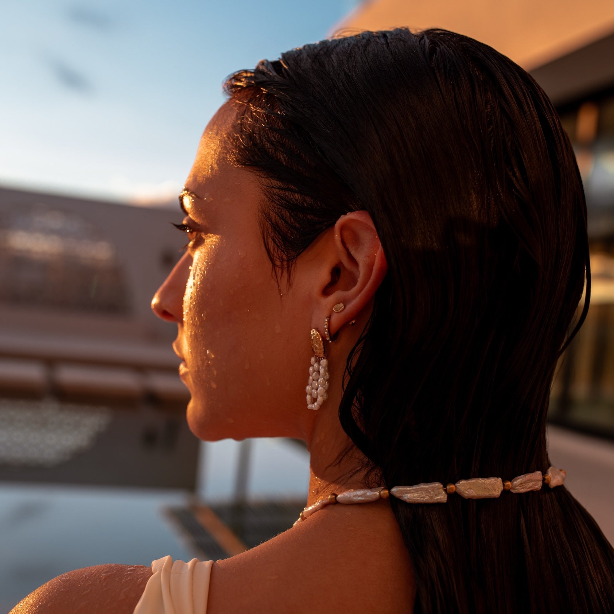 COMO Sculpted Studs